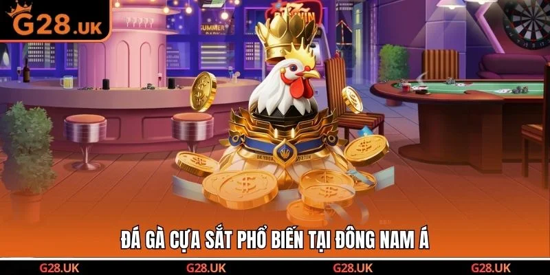 Đá gà cựa sắt phổ biến tại Đông Nam Á