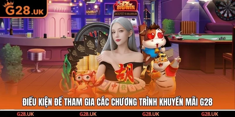 Điều kiện để tham gia các chương trình khuyến mãi G28