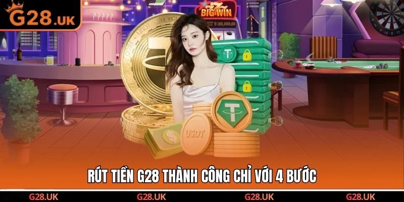 Rút tiền G28 thành công chỉ với 4 bước
